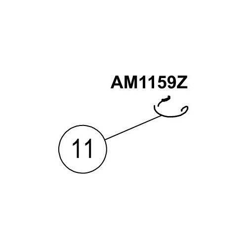 GIBIDI P9AM1159Z100 00100-ANELLO * SEEGER H.15