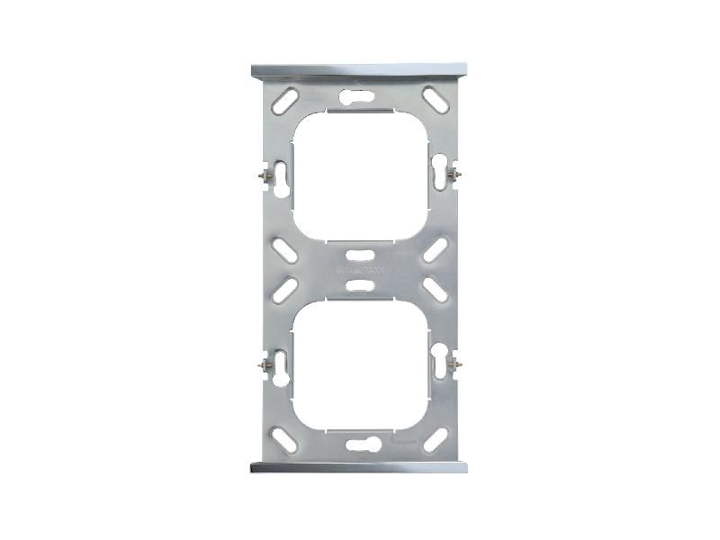 ELSNER 70301 Frame Corlo Plane 2-gang- chrome glossy Frame for 