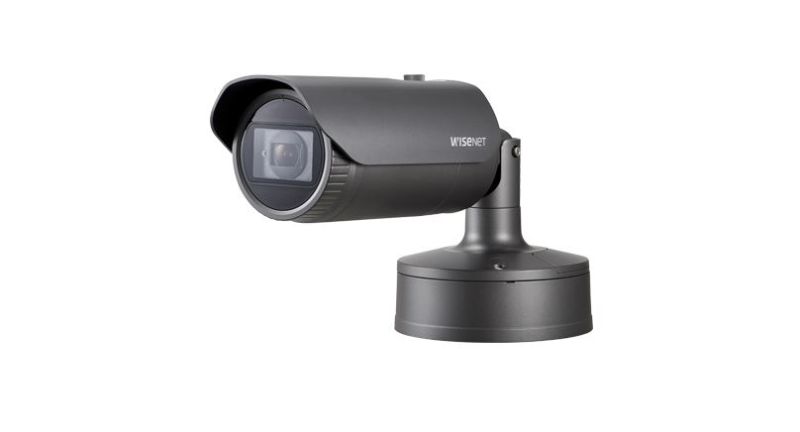 HANWHA XNO-6080R/FSNP 2MP IR Bullet with FF Group Serverless ANPR app