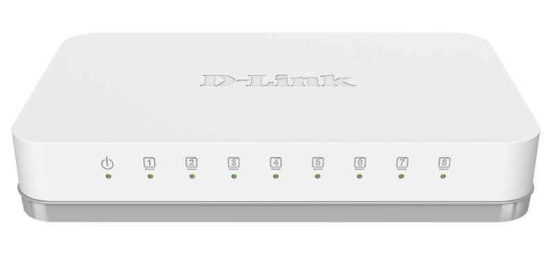 D-LINK GO-SW-8G 8-PORT GIGA 10/100/1000 SWITCH