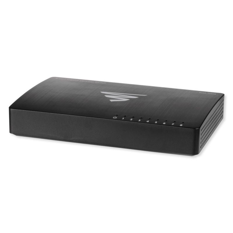 ELAN LX-XGS-1008 Switches Luxul 8-Port Gigabit Ethernet Desktop Switch
