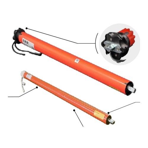 GIBIDI EWSE455012EBTF MOT.RAD.ELET.D45MM 50NM F.C.MULTI-BID-FIXED HEAD