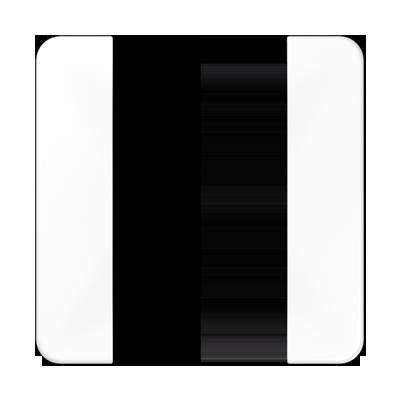 JUNG CD501TSAWW Key covers for sensor 1 channel F50- mod. CD500- alpine white