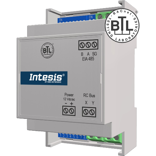 IN485MHI001R000 Intesis Gateway Mitsubishi Heavy Industries FD e VRF a BACnet MS/TP