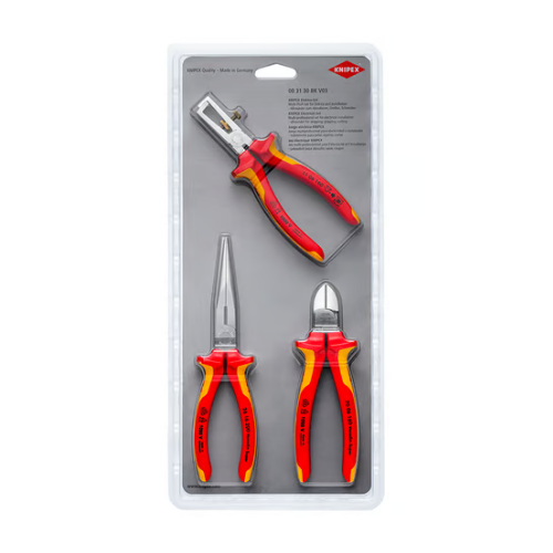 00 31 30 BK V03 Set elettrico VDE KNIPEX 3 pezzi