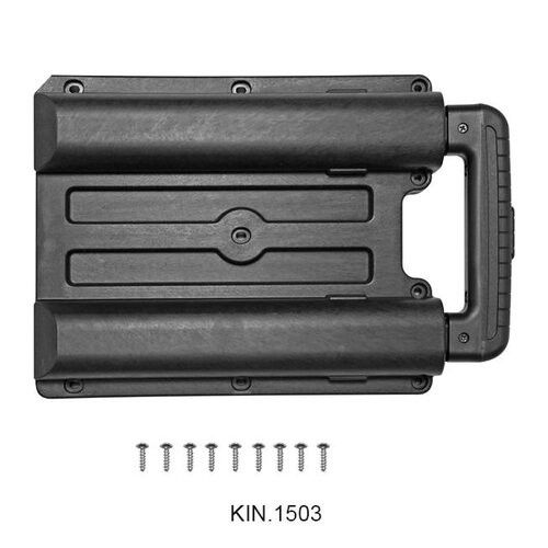 GT LINE KIN.1503 Maniglia telescopica, nera (mod. 4825HL)