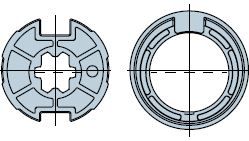 NICE 758.01.00 Ogive 53x2 wheel + crown