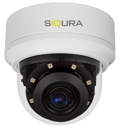 TKH SECURITY FD910 3MP fixed dome, 2.7-12 mm motorized, H.265/H.264/MJPEG