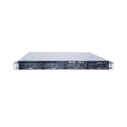 HANWHA 1U4BAYSERVERRAID6CFG 1U 4 Bay Hot-swap Rackmount Server