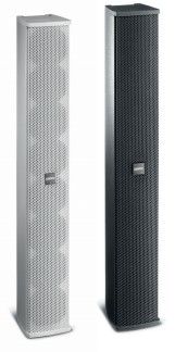 PASO C6120-EN Colonna sonora in alluminio 100 W (8 Wf ), IP55, EN 54-24, bianca