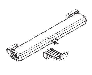 TOPP 3A91007 C15 24V chain actuator max 240mm stroke - grey