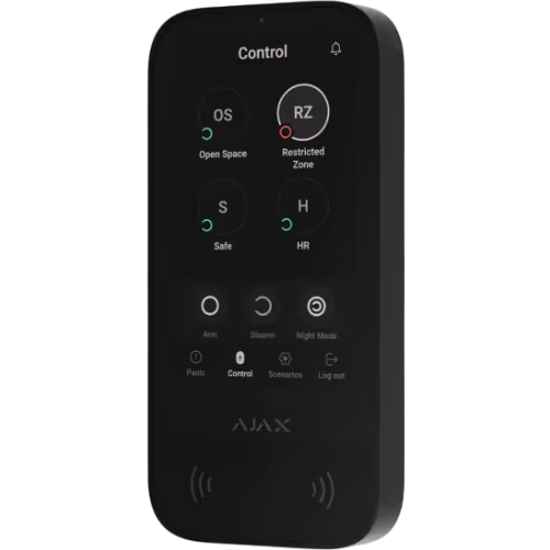 AJAX 149673 Wireless keyboard with touch buttons that supports