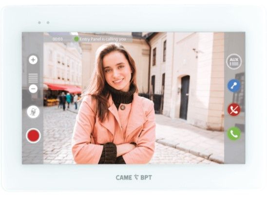 CAME 840CH-0030 XTS 7 WH WiFi-hands-free video intercom X2