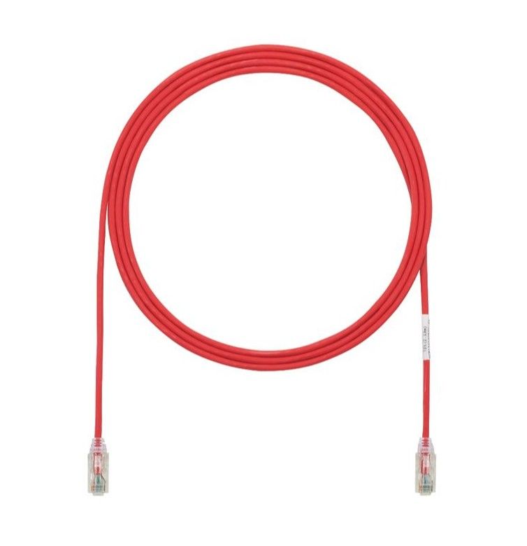 PANDUIT UTP28SP2MRD Copper Patch Cord - Category 6 Performance 28 AWG - 2 meters