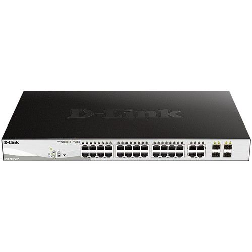 D-LINK DGS-1210-28P/E SWITCH 24POE PT 10/100/1000+4 MG