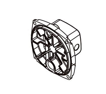 RIB IDA1015 R FLANGIA POST. C271B 41007/155