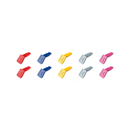 KNIPEX 00 61 10 C V01 ColorCode Clips mix colori 1 (10 pezzi)