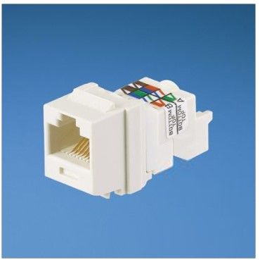 PANDUIT NK6TMOR NK Cat 6 UTP Jack Module- TP Style- Orange