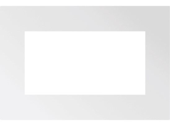 CAME 67900170 PLV3M WH WHITE GLASS PLATE 3 MODULES