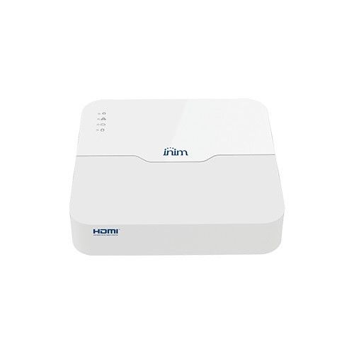 INIM NVR041PK Network Video Recorder 4 IP channels with 4 Po switch