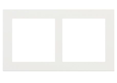 EKINEX EK-D2S-F_ Double plate with 2 windows 60X60 in Fenix ​​NTM