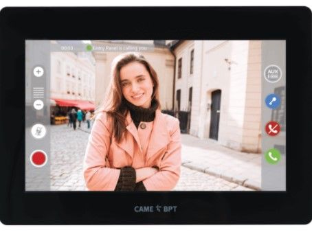 CAME 840CH-0040 XTS 7 BK WiFi-video hands-free intercom X2