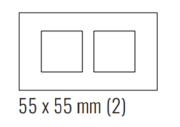 EKINEX EK-S2P-COP Rectangular Surface plate (71 and 20Venti ) in copper colour
