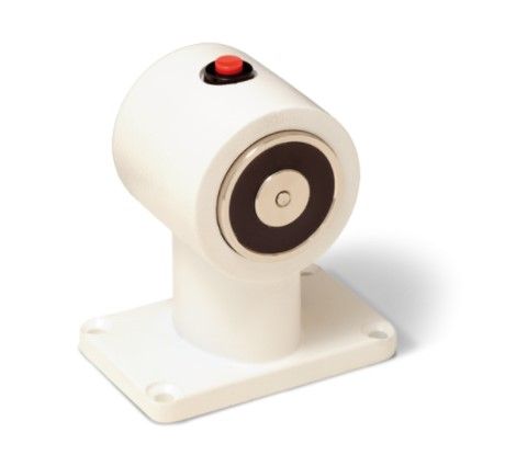 INIM FIRE DR18005B Electromagnetic floor stops 55Kg - Release button