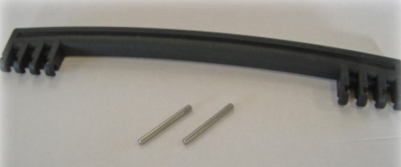 GT LINE KIN.0425 Maniglia, nera (mod. 7630-7726-7745-11413-13513-13