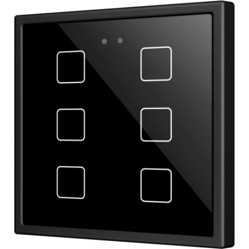 ZENNIO ZVIF70X6A Flat 70 X6. PC-ABS Capacitive push button 70x70 -