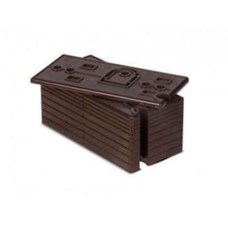 RISCO RAX73XSB000A Spacers for X73 transmitter - brown. Pack of 10