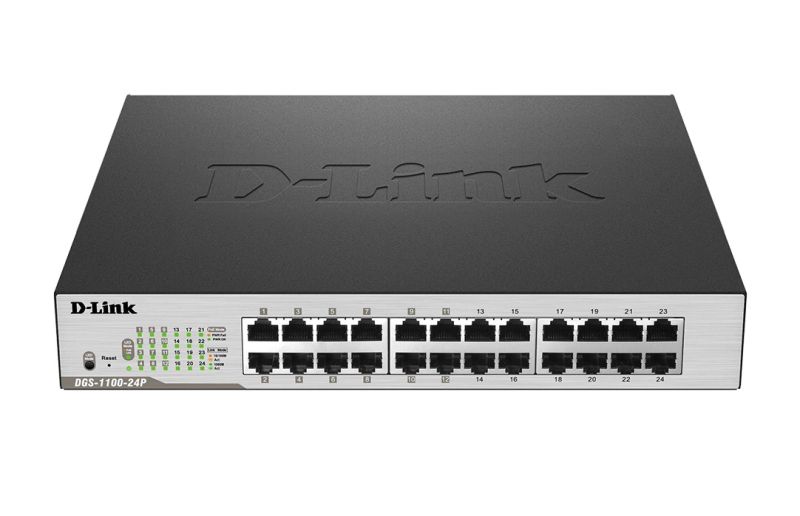 D-LINK DGS-1100-24P 24-PORT 10/100/1000MBPS POE
