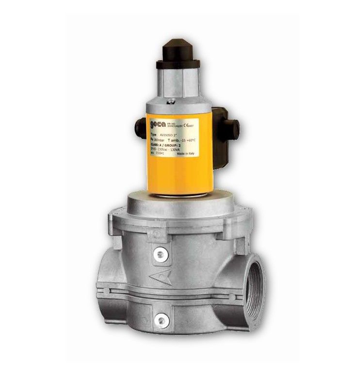 TECNOCONTROL AV040SO Elettrovalvola gas automatica - Dimensione 1 pollice e 1/2 - Pmax 360 mbar- Alimentazione 230Vac - Apertura lenta