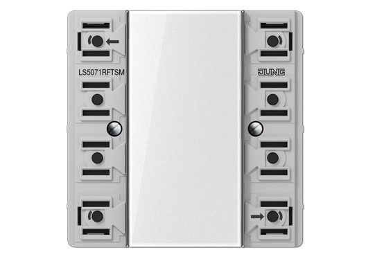 JUNG LS5071RFTSM F50 KNX RF button sensor module with acc. Standard integrated bus - 1 channel - mod. LS990