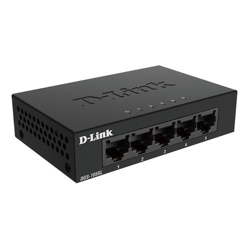 D-LINK DGS-105GL 5-PORT GIGABIT ETHERNET METAL