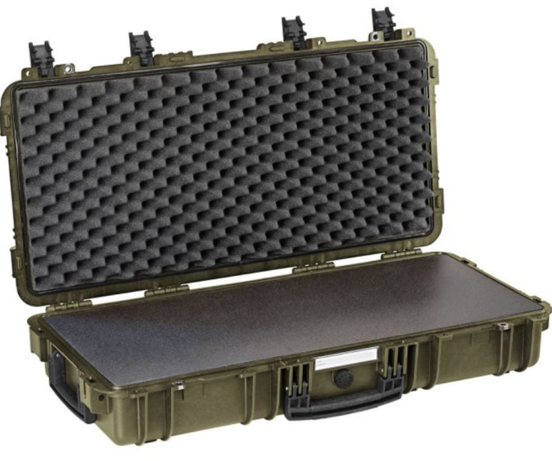 GT LINE 7814HL.GFF valigia lunga 78 cm, verde con spugna ad alta dens