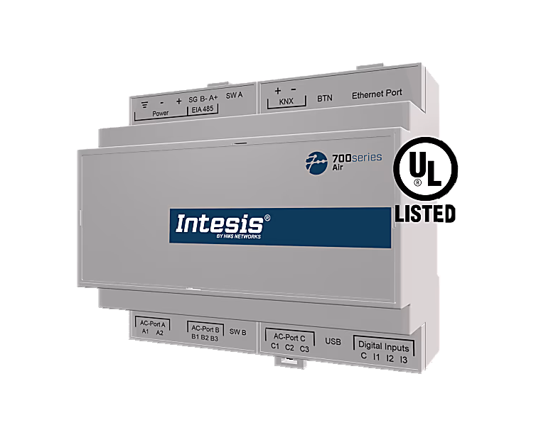 INTESIS IN776MHIXXSO000 Mitsubishi Heavy Industries VRF with KNX, Serial a