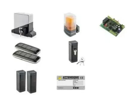 GIBIDI K8256N/BFS KITPASS 840E - Automation Kit For Sliding Gates  