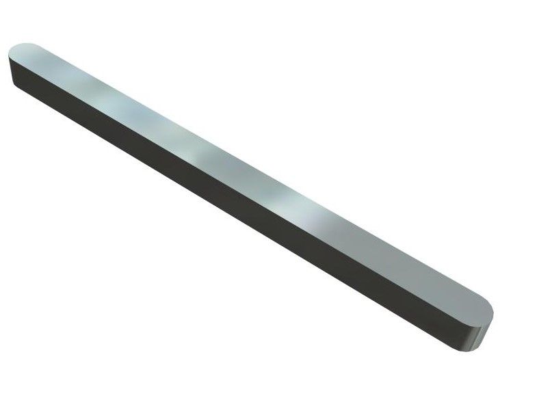 SOMMER 25048 Square key 6.35x6.35x100 mm