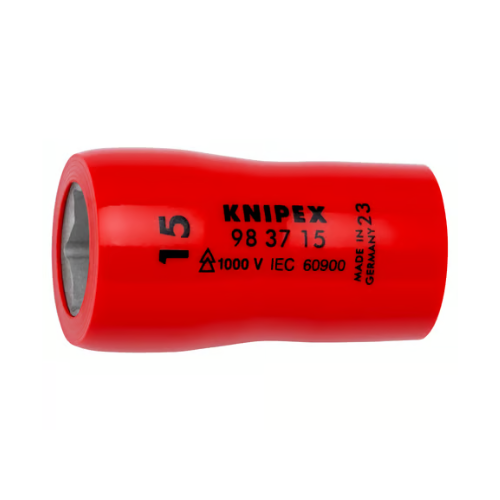 KNIPEX 98 37 15 Socket wrench for hexagonal screws 15MM