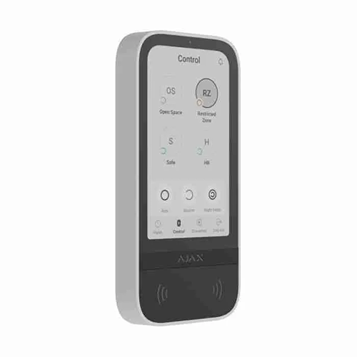 AJAX 58455 KeyPad TouchScreen ASP white
