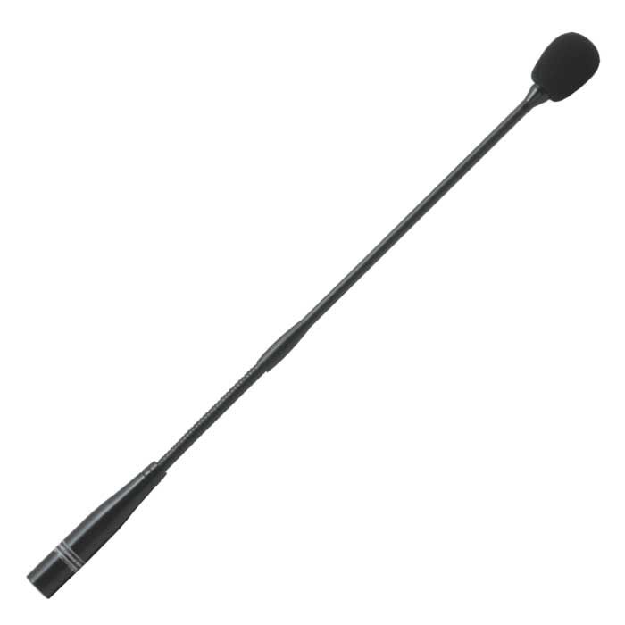 PASO MC265 Electret microphone with flexible stem at the base, 42 cm long