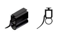 ABTECNO WI-315285 PROFILO IN GOMMA EPDM GP12/14-28