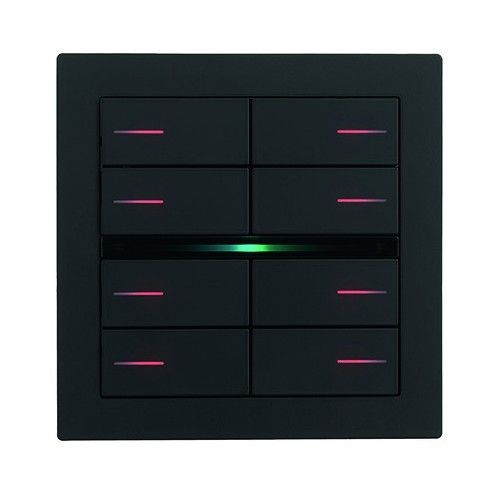 EELECTRON BK08PLL-3 KIT 8 TASTI RETTANGOLARI IN PLASTICA VERNICIATI NE
