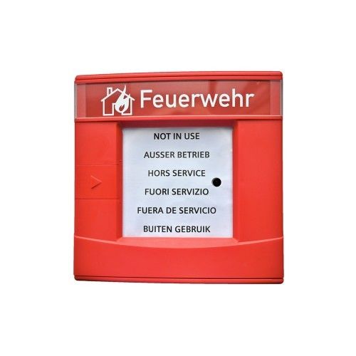 BOSCH FIRE DM1103B-EX Double-action button, red, conventional type