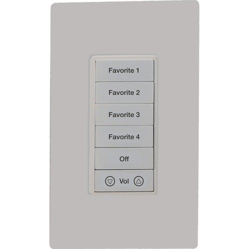 ELAN KEY PAD GKP7 Keypad Controller, 10 extra buttons, White