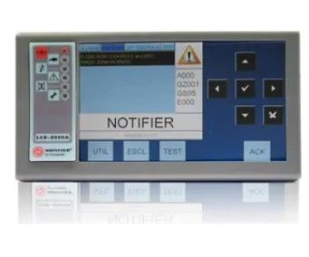 NOTIFIER LCD-8000 Repeat terminal with touch screen display
