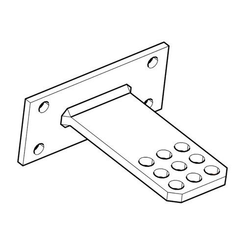 CAME SPARE PARTS 88001-0355 ATI 30-50 PRE-WELDED TAIL BRACKET