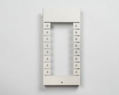 9137616 2N IP Vario Metal cover for extender - 16 buttons