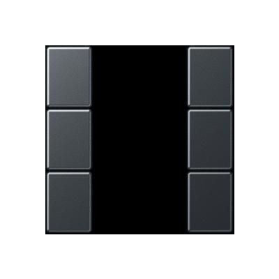 JUNG A503TSAANM Key covers for sensor 3 channels F50- mod. A500- matt anthracite